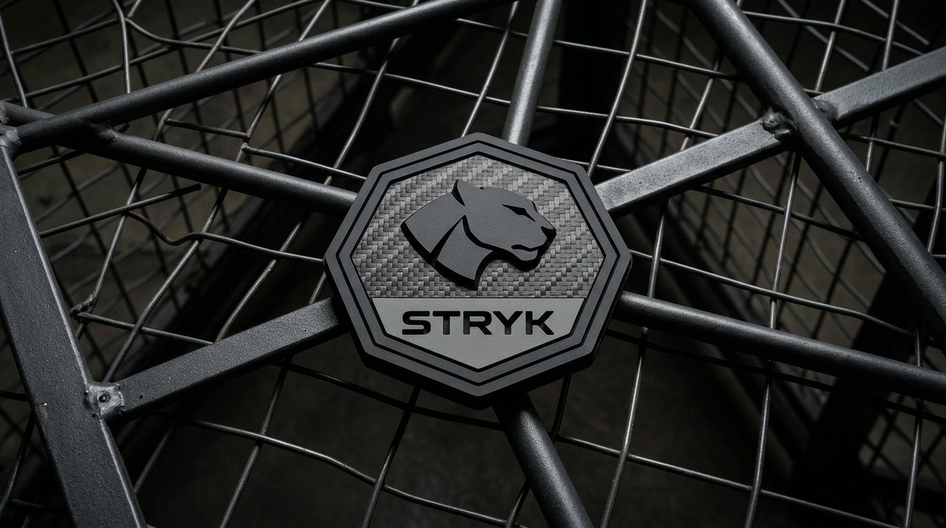 STRYK branding