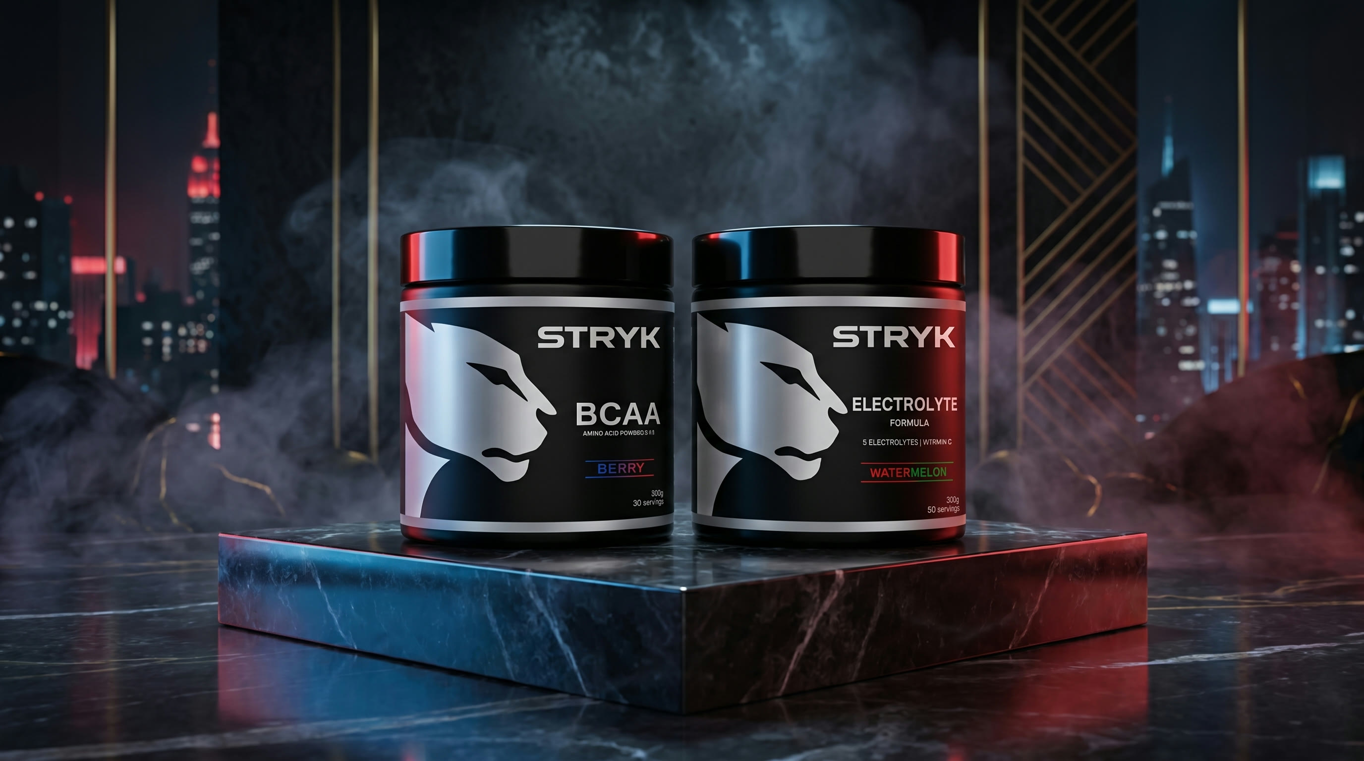STRYK first drop — BCAA and Electrolyte Formula